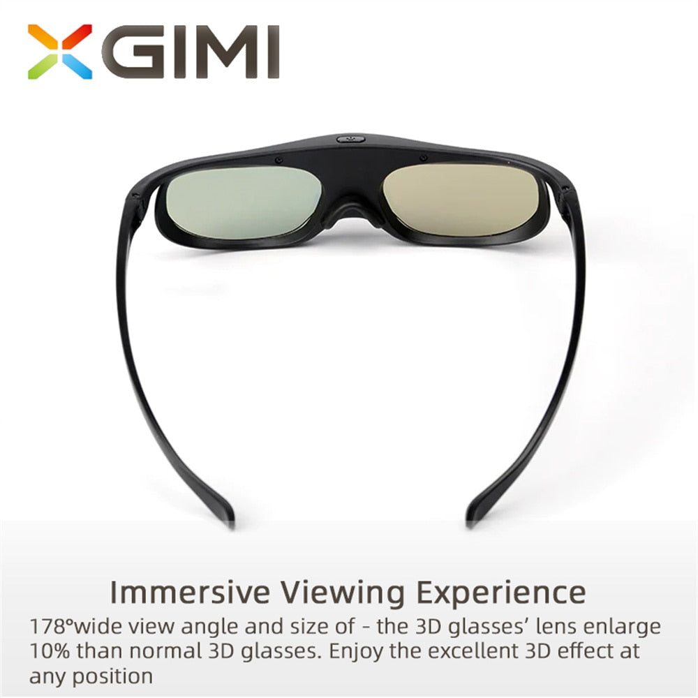 Original XGIMI Shutter 3D Glasses DLP-Link Liquid Crystal Rechargeable Virtual Reality LCD Glass for XGIMI H2 Horizon Halo AURA