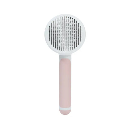 Pet Cat Brush Dog Comb Hair Removes Pet Hair Comb Self Cleaning Slicker Brush For Cats Dogs Removes Tangled Hair Beauty Products Pink China