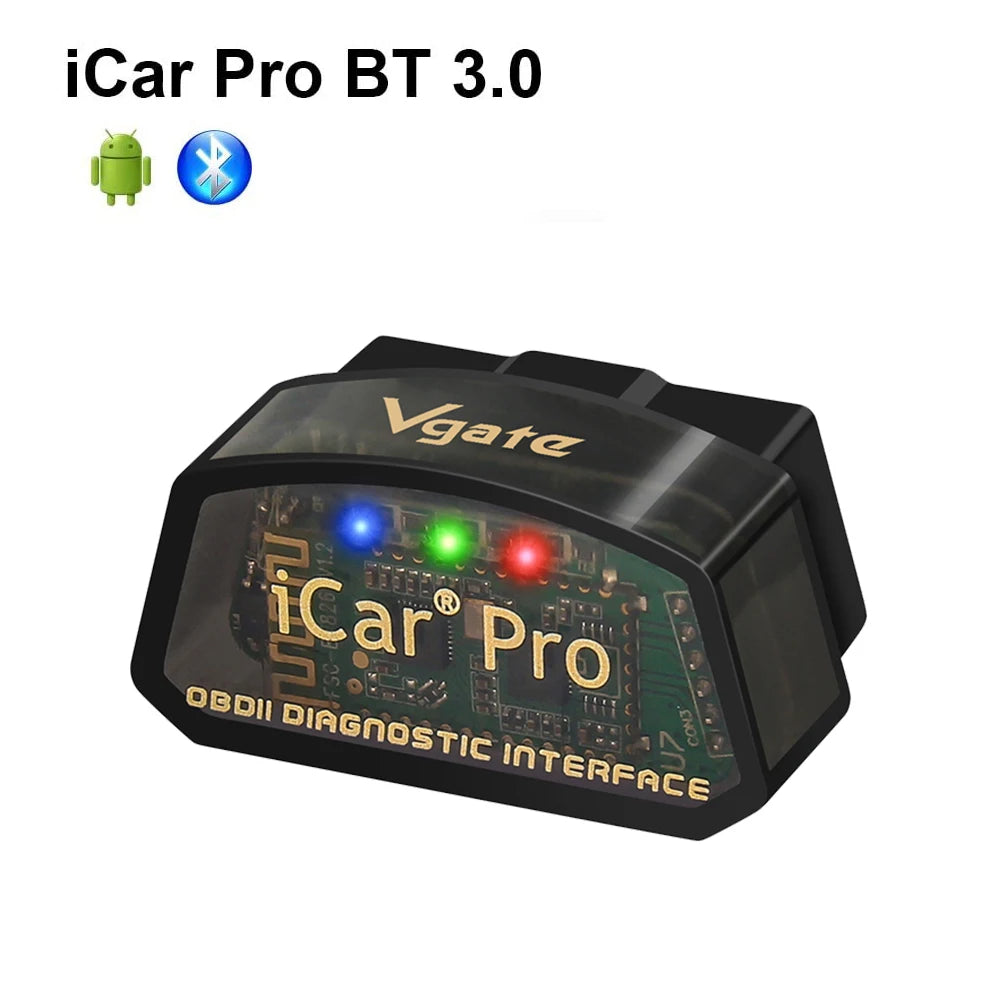 Original Vgate iCar Pro elm327 OBD2 Car diagnostic Tool WIFI for Android/IOS BT3.0 BT4.0 ODB2 Car Scanner Tool BT 3.0 CHINA