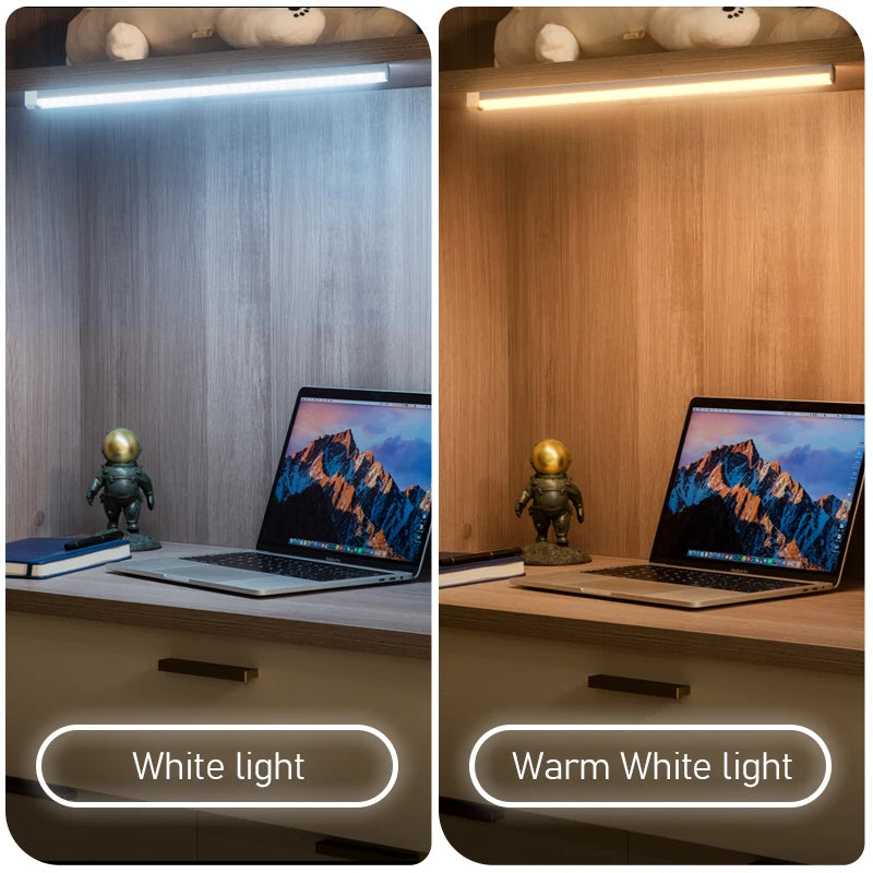 Plutus-Quinn LED Night Lights Wireless Motion Sensor Wall Light USB Rechargeable Kitchen Cabinet Corridor Night Lamp For Bedroom