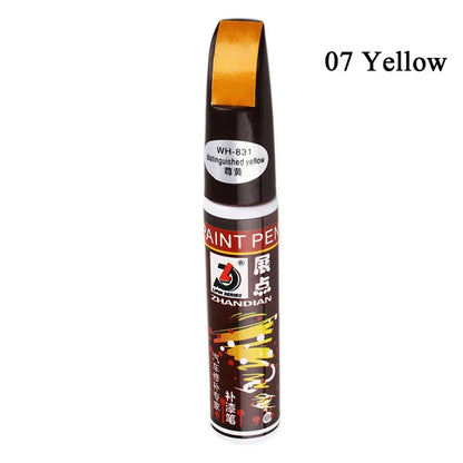 Professional Car Paint Non-toxic Permanent Water Resistant Repair Pen Waterproof Clear Car Scratch Remover Painting Pens Yellow