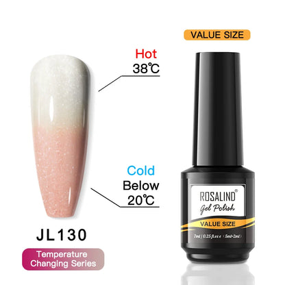 ROSALIND Gel Nail Polish Lamp All For Nails Art Manicure With Matt Base Top Coat Semi Permanant Gellak Nail Gel Polish Varnishes RAI-JL130