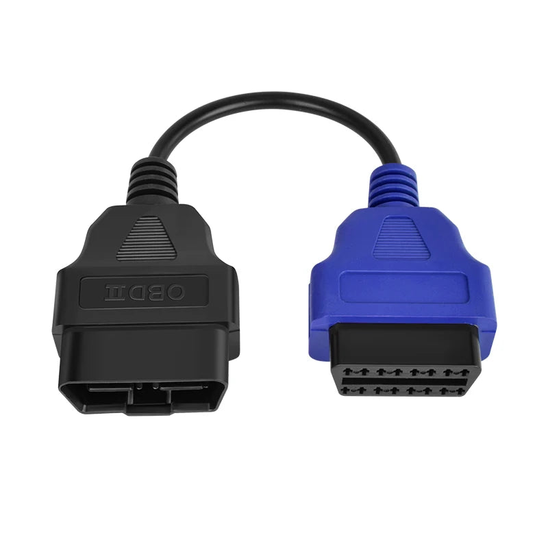 OBD 2 Car Scanner Connector MultiECUScan Diagnostic Adapter Cable for Multi ECU Scan for Fiat ECU Scan 6 Colors 1pcs Blue CHINA