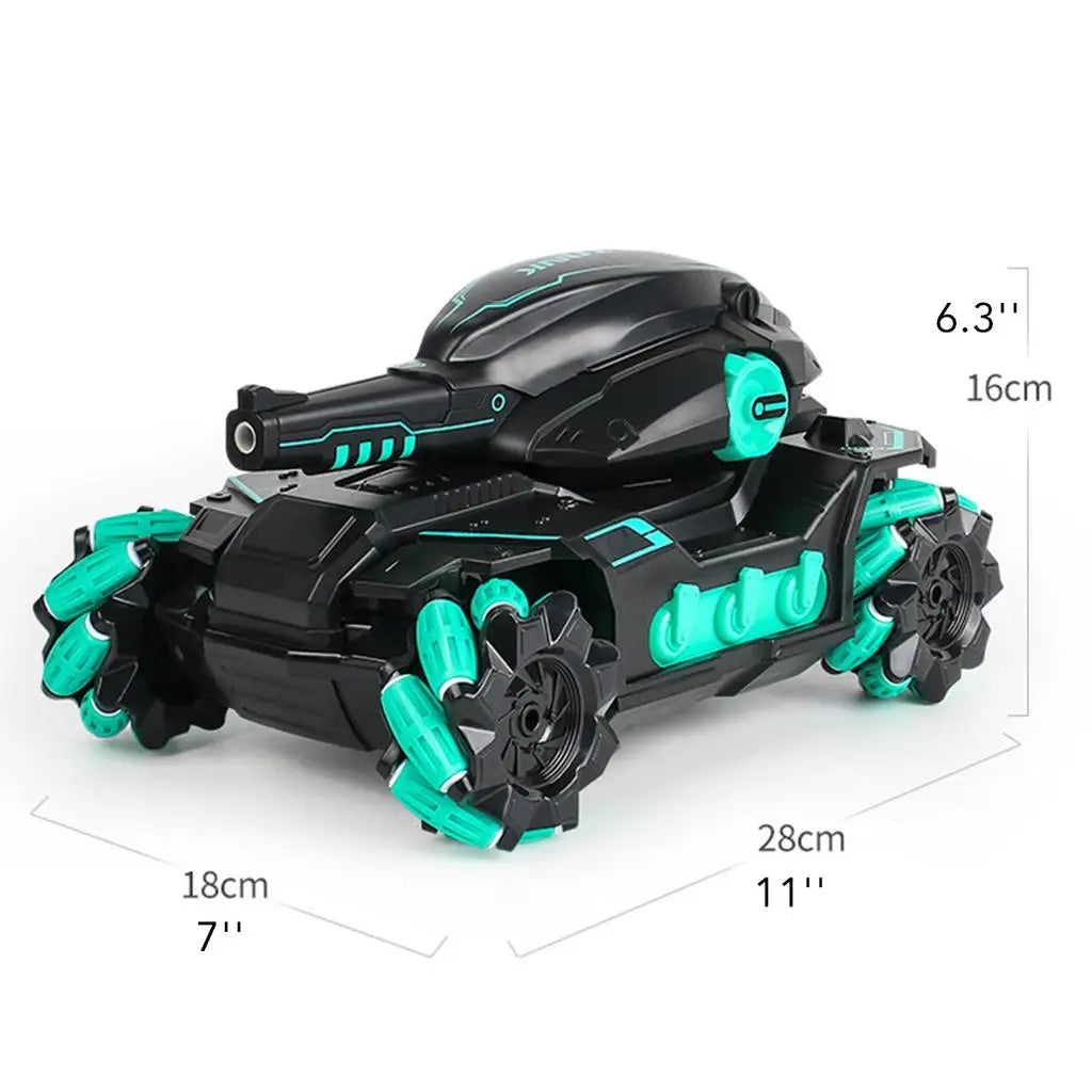 Child Water Bomb Tank Rc Car Kid Toy Gesture Induction 4Wd Radio Control Stunt Car Vehicle Drift Rc Toys with Light and Music