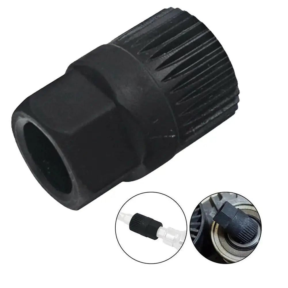 Black Clutch Removal Key Alternator Clutch Free Wheel Pulley Removal Tool 33 for VW /AUDI PEUGEOT/BMW Hand Disassembly Tools