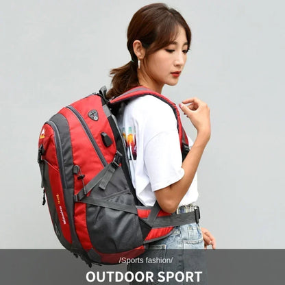 Quality Nylon Waterproof Travel Backpacks Men Climbing Travel Bags Hiking Backpack Outdoor Sport School Bag Men Backpack Women