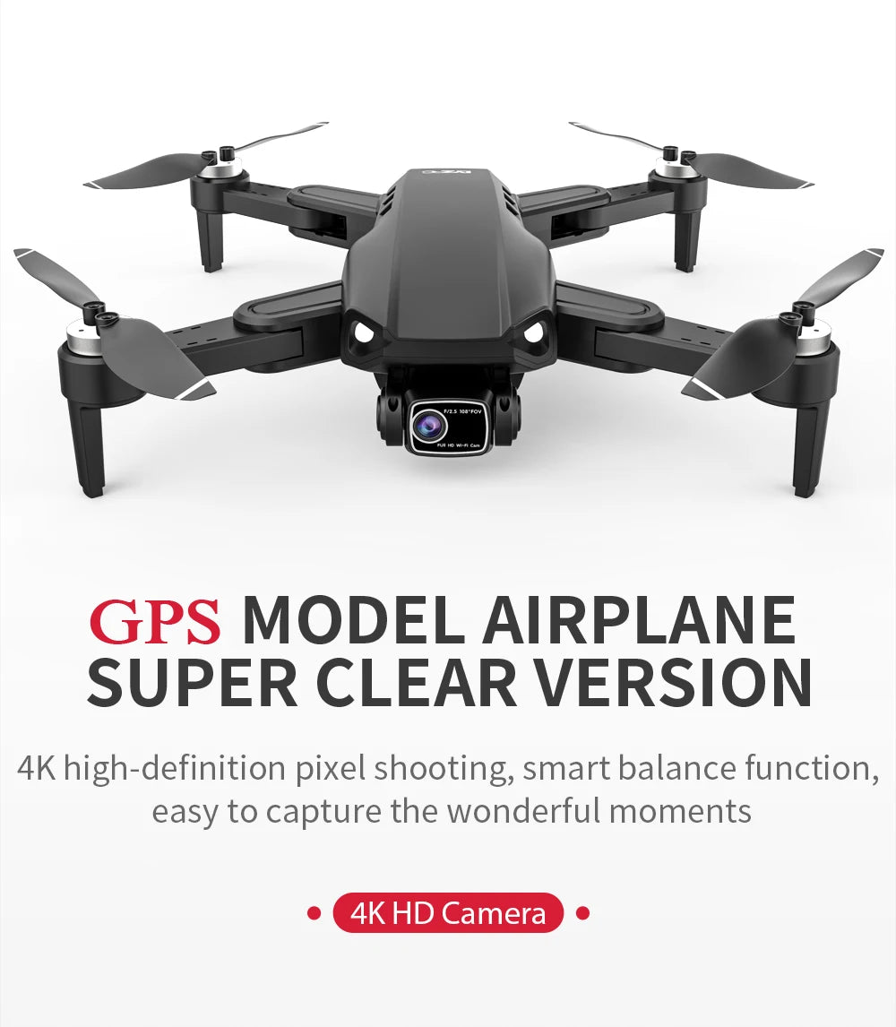 L900 Pro SE MAX GPS Drone 4K Professional Dual HD Camera 5G FPV 360° Obstacle Avoidance Brushless Motor Rc Quadcopter Dron Toys