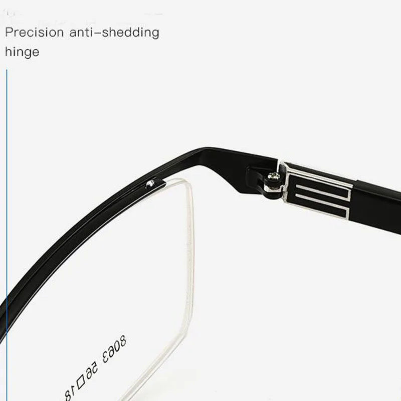 Business Style Bifocal Reading Glasses Women Men Progressive Vision Adjustment Eyeglasses Converted Light Multifocal +1.0 TO+4.0