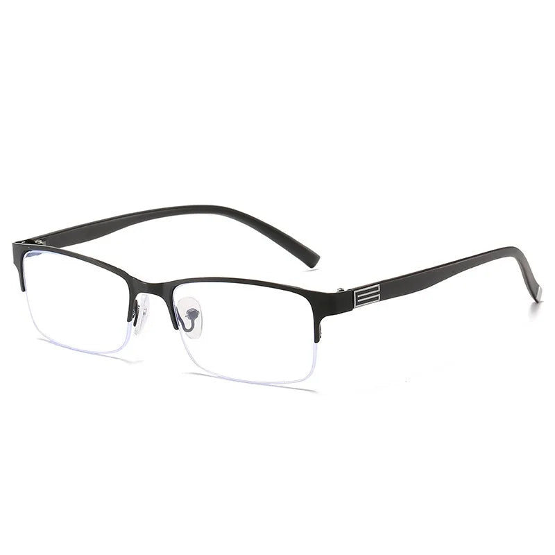 Business Style Bifocal Reading Glasses Women Men Progressive Vision Adjustment Eyeglasses Converted Light Multifocal +1.0 TO+4.0