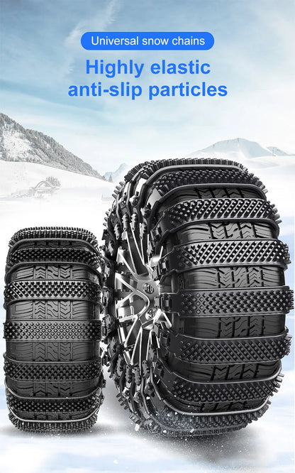 Snow Chain 1/2/4/8/10 Pcs Tyre Chain Urethane Set Wheel Ties Belts Car Tires Chains Winter Anti-Slip Chain Anti Skid Snow Chains