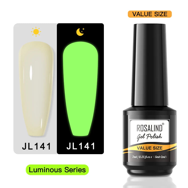 ROSALIND Gel Nail Polish Lamp All For Nails Art Manicure With Matt Base Top Coat Semi Permanant Gellak Nail Gel Polish Varnishes RAI-JL141