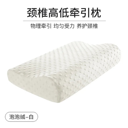 50*30cm Bamboo Fiber Pillow Slow Rebound Health Care Memory Foam Pillow Memory Foam Pillow Orthopedic Pillows Support NeckRelief 1