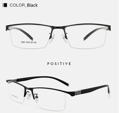 Business Style Bifocal Reading Glasses Women Men Progressive Vision Adjustment Eyeglasses Converted Light Multifocal +1.0 TO+4.0