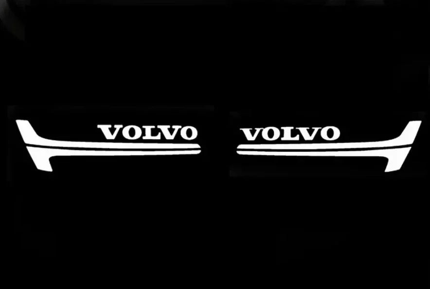 2Pcs/4Pcs is suitable for Volvo V40V60V90XC40XC60XC90S6S90 car LED welcome lamp projector logo ghost lamp auto parts decoration. Volvo 1