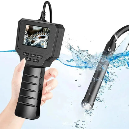 Industrial Endoscope Camera 4.3inch IPS Screen IP67 Waterproof HD1080P 8mm Lens Pipe Sewer Inspection Camera Borescope For Car