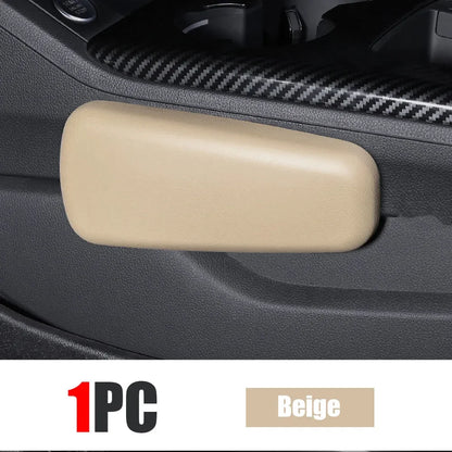 2pcs Car Knee Pads Leg Pads Car Leg Rests Knee Pads Car Door Control Leg Pads Universal Foot Pads Auto Interior Pillow Armrest 1pcs-Beige Four Seasons Polyester