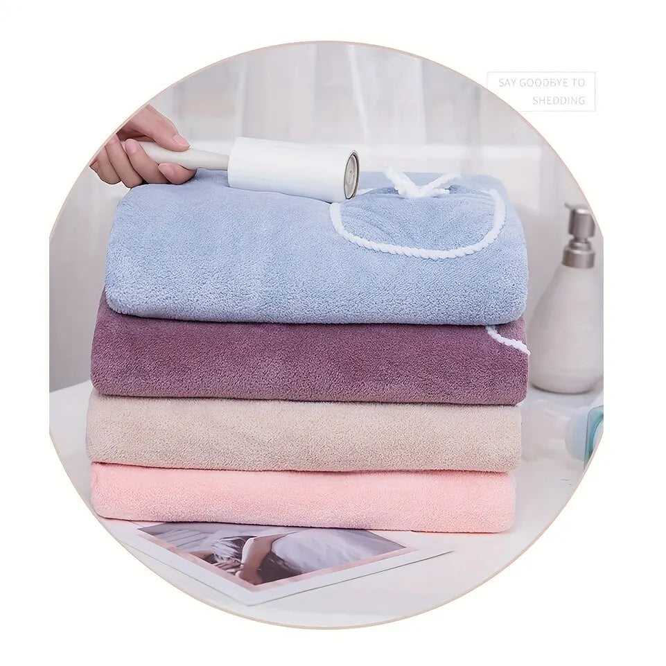 Womens Bath Towels Girls Wearable 140*85Cm Fast Drying Bathing Beach Spa Bathrobes Wash Clothing, Shower Bath And Gym Towel