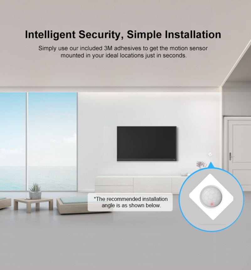 SONOFF ZigBee Motion Sensor for Smart Homes: Motion Detection, Alarm Trigger, ZBBridge compatibility with eWelink, Alexa and Google Home