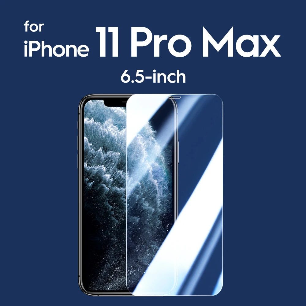 Screen Protector for iPhone 15 Pro Max 15 15 Plus Tempered Glass 14 11 12 13 Mini X XS XR Non-full Cover Front Film for iPhone 11ProMax