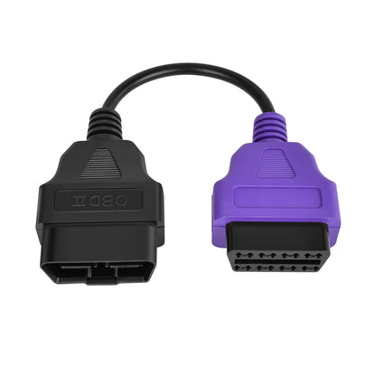 OBD 2 Car Scanner Connector MultiECUScan Diagnostic Adapter Cable for Multi ECU Scan for Fiat ECU Scan 6 Colors 1pcs Purple CHINA