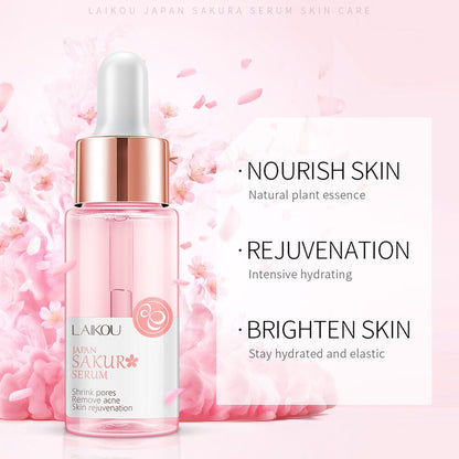 Sakura Facial Cleanser Moisturize Nourish Remove Fine Lines Lip Mask Fade Dark Circles Eye Cream Korean Cosmetics Skin Care Set