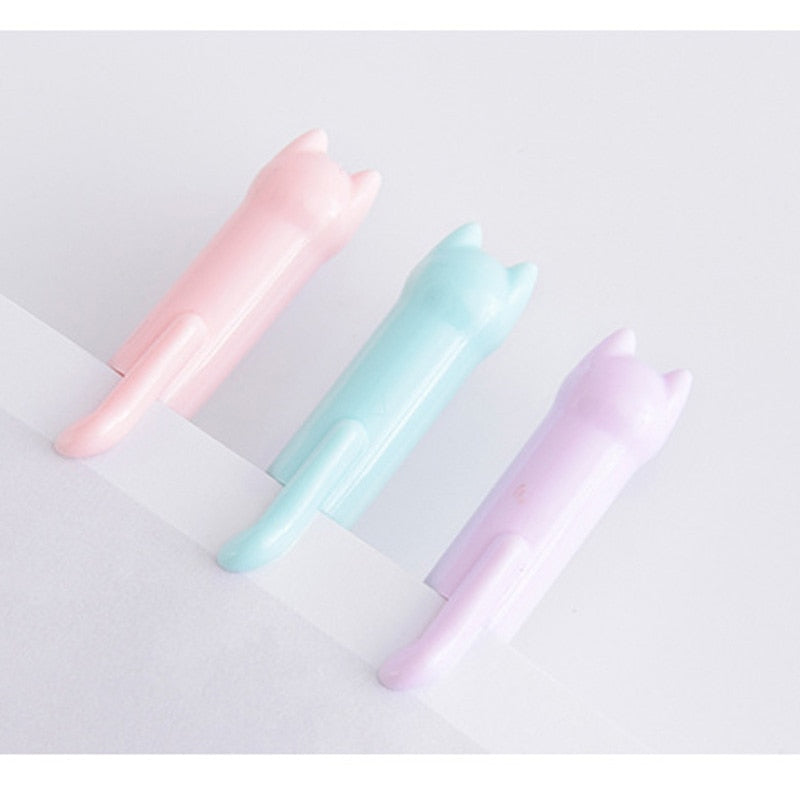 6PCS/set Kawaii Cat Gel Pen 0.38mm Creative Cute Neutral Ink Pen Children Gift School Office Writing Supplies Stationery