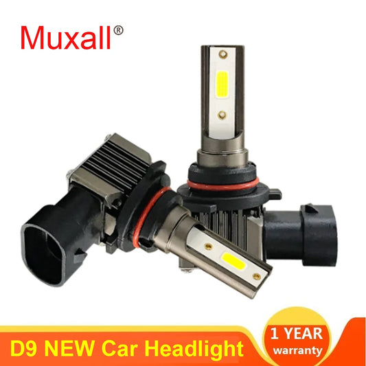 2Pcs 9005 HB3 9006 HB4 H8 H11 LED Headlight Bulb Canbus H16 JP Auto Fog Light CSP Car Driving Lamp 12V 6500K White Automobiles