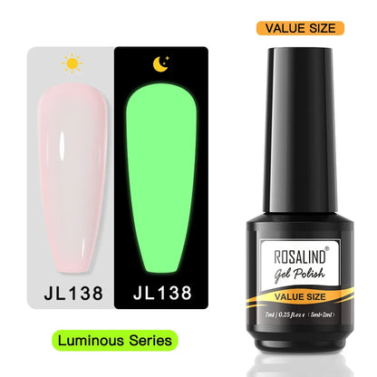 ROSALIND Gel Nail Polish Lamp All For Nails Art Manicure With Matt Base Top Coat Semi Permanant Gellak Nail Gel Polish Varnishes RAI-JL138