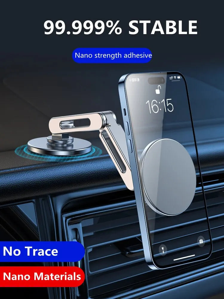 Magnetic Car Phone Holder Stand Magnet Car Mount GPS Smartphone Mobile Support In Car Bracket for Macsafe iPhone Samsung Xiaomi