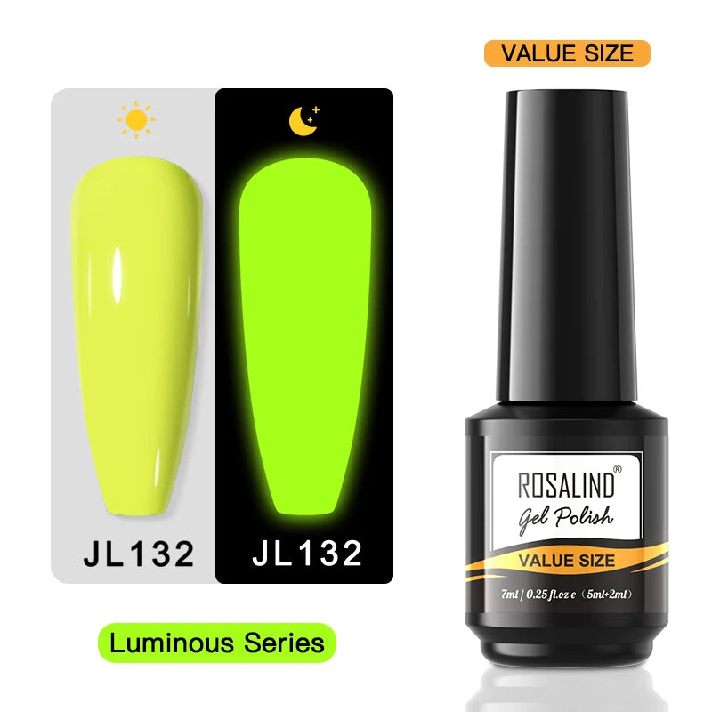 ROSALIND Gel Nail Polish Lamp All For Nails Art Manicure With Matt Base Top Coat Semi Permanant Gellak Nail Gel Polish Varnishes RAI-JL132