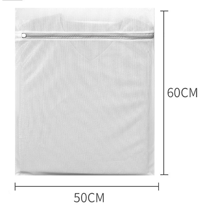 Mixed color laundry bag thick underwear care bag machine wash sweater filter mesh bag extra large thick and thin mesh pocket set wholesale xw-50x60