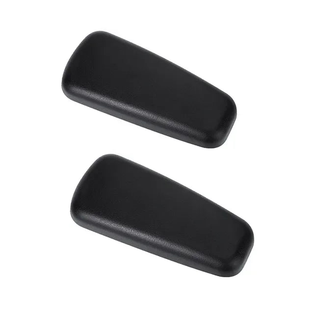 2pcs Car Knee Pads Leg Pads Car Leg Rests Knee Pads Car Door Control Leg Pads Universal Foot Pads Auto Interior Pillow Armrest 2pcs-Black Four Seasons Polyester