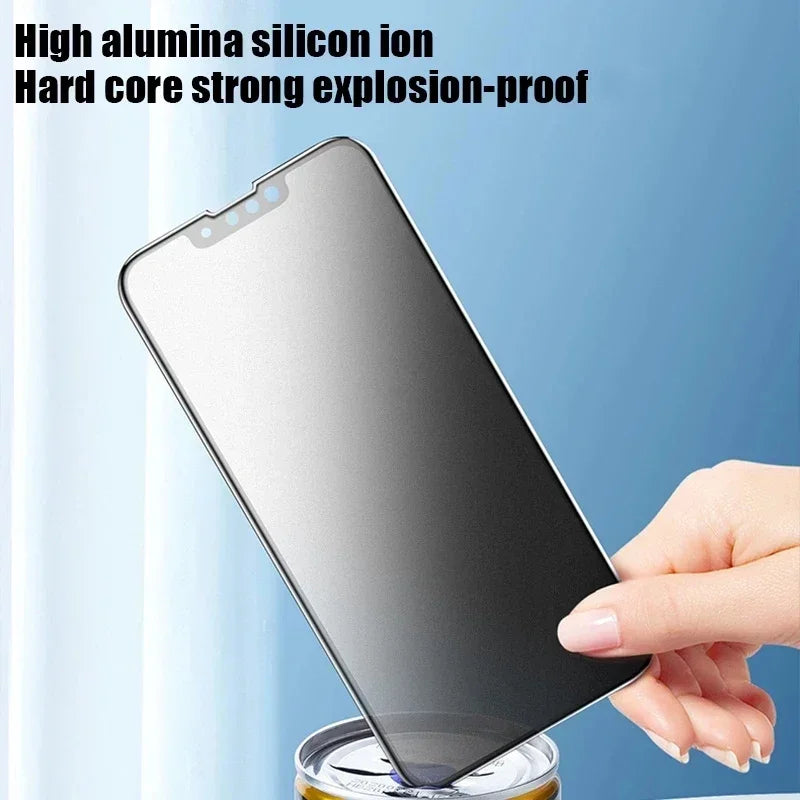 Matte Privacy Screen Protector For iPhone 14 11 12 13 15 Pro Max Anti-Spy Tempered Glass For iPhone 13 Mini XS MAX X XR 7 8 Plus