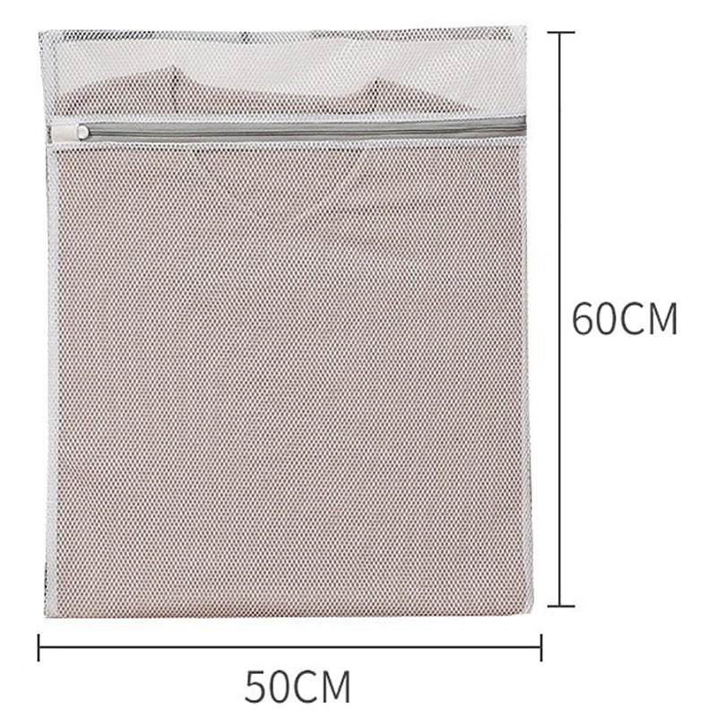 Mixed color laundry bag thick underwear care bag machine wash sweater filter mesh bag extra large thick and thin mesh pocket set wholesale cw-50x60