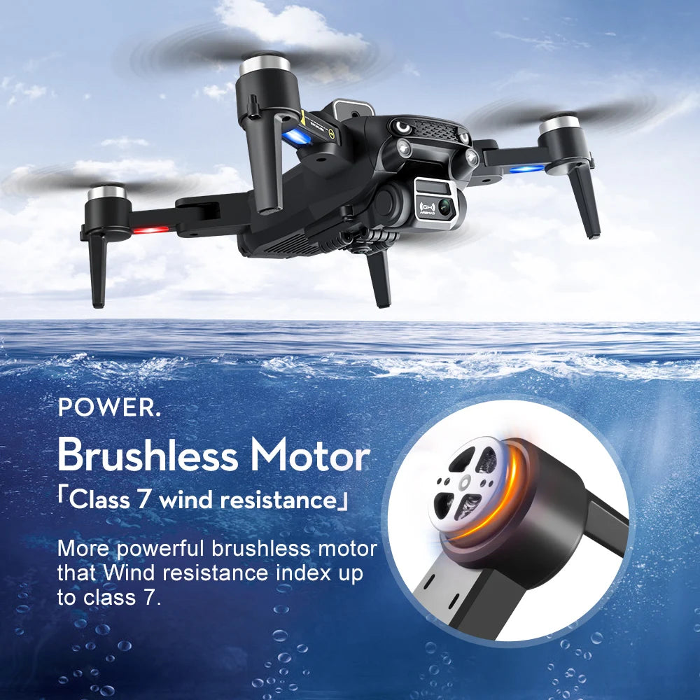 NEW S2S Mini Drone 4k Profesional 8K HD Camera Obstacle Avoidance Aerial Photography Brushless Motor Foldable Quadcopter Kid Toy