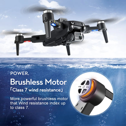 NEW S2S Mini Drone 4k Profesional 8K HD Camera Obstacle Avoidance Aerial Photography Brushless Motor Foldable Quadcopter Kid Toy