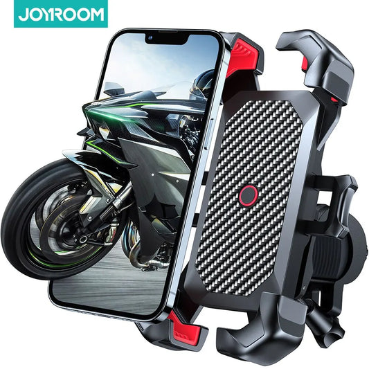 Joyroom Phone Holder Bike 360° View Universal Bicycle Phone Holder for 4.7-7 Inch Mobile Phone Stand Shockproof Bracket GPS Cli