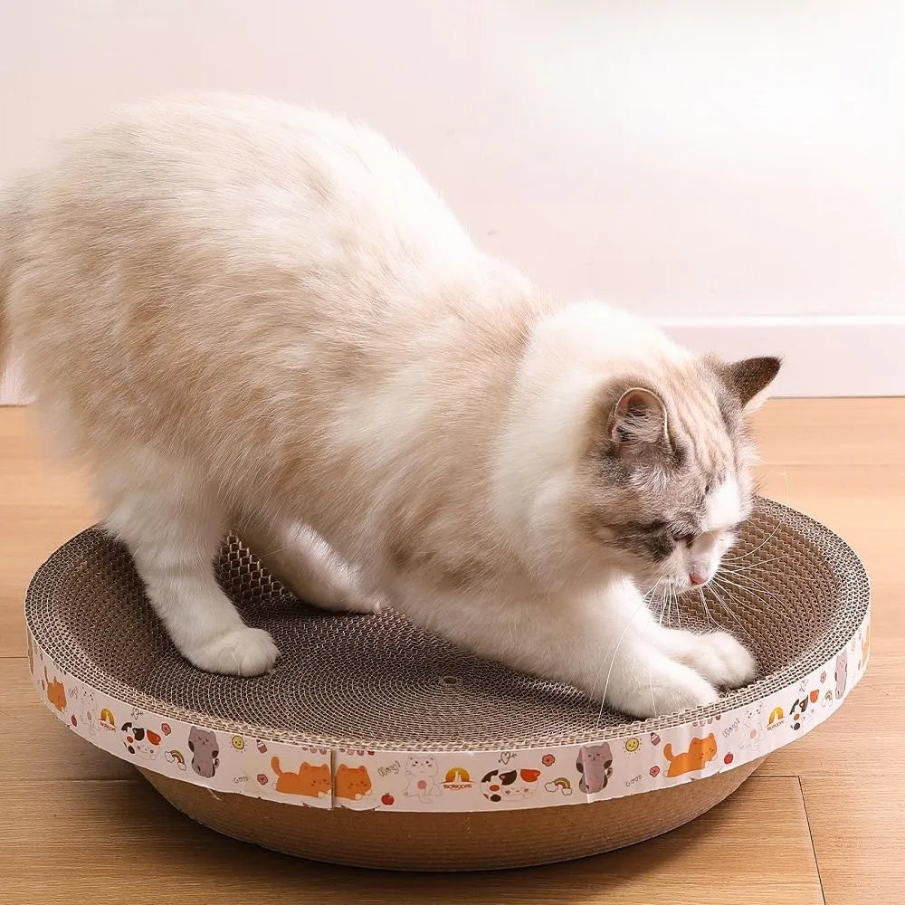 Cat Scratching Board Furniture Protection Post Grinding Claw Scratch Corrugated Paper Wear-resistant Cat Nest Cat Accessories