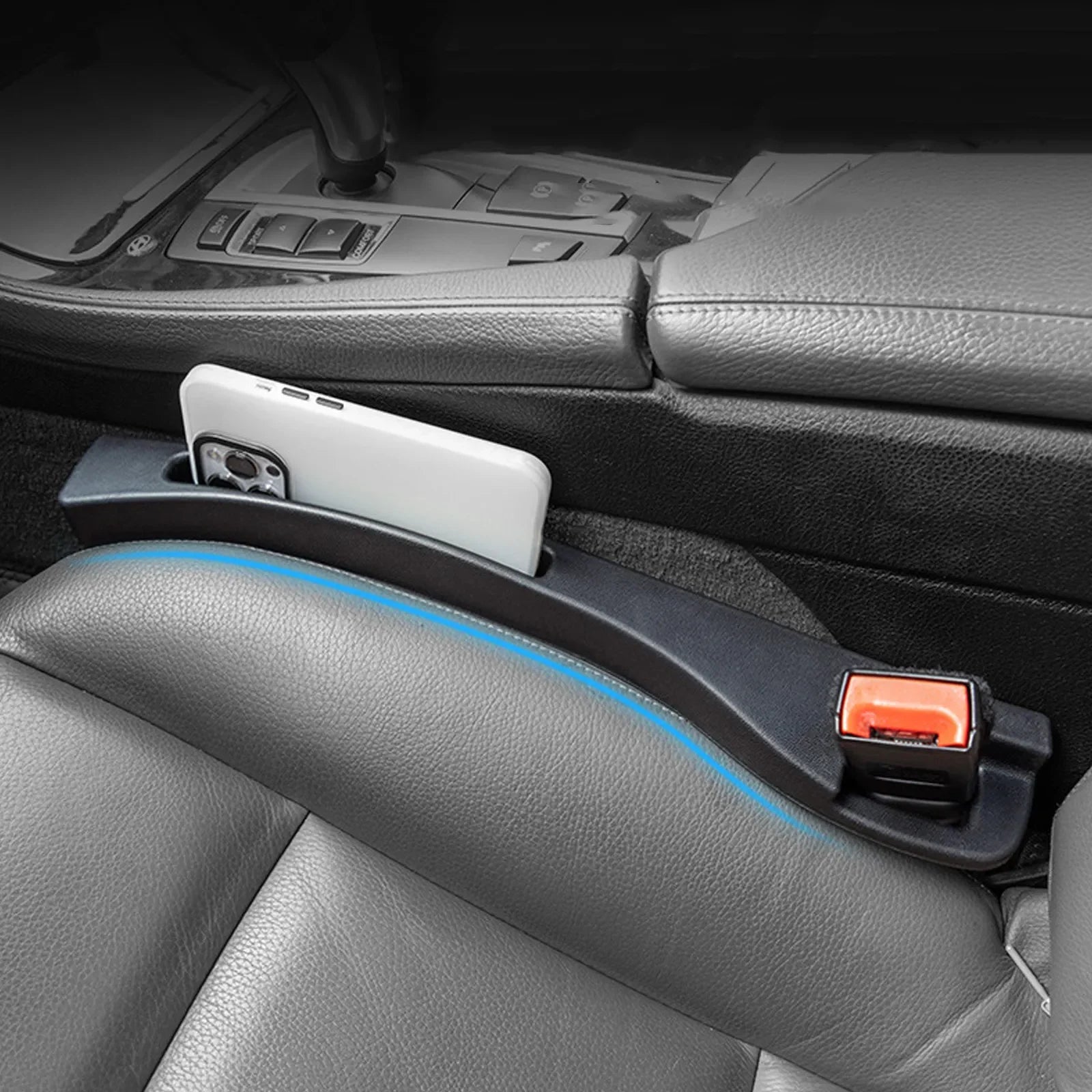 2024 Car Seat Gap Filler&Storage 2 in 1 Side Seam Plug Strip Leak-proof Filling Strip Car Seat Gap Interior Universal Decoration