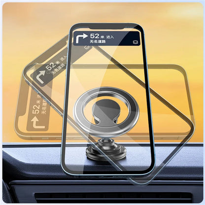 Magnetic Car Phone Holder Stand Magnet Car Mount Support GPS Mobile Bracket in Car For Macsafe iPhone 15 14 13 12 Samsung Xiaomi