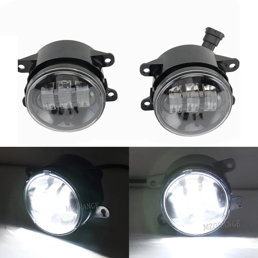 LED Fog Light for Mitsubishi L200 triton Outlancer XL Outlander 2 3 Pajero Sprot Grandis ASX Triton Colt Galant Fog Lights Lamp 2 pcs white