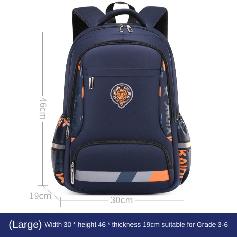 Kids backpack Primary children School Bags For Boys large orthopedic Backpack Waterproof Schoolbag big Book Bag mochila infantil