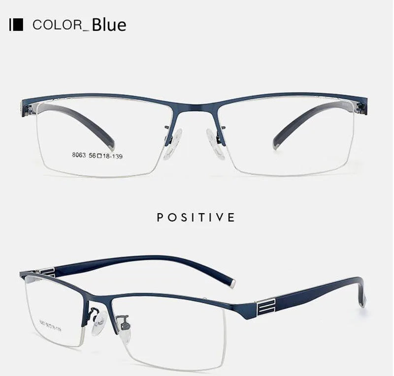 Business Style Bifocal Reading Glasses Women Men Progressive Vision Adjustment Eyeglasses Converted Light Multifocal +1.0 TO+4.0