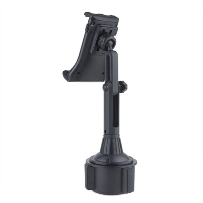 HKGK Tablet Cup Holder Mount 360 Adjustable Smartphone Holder Car 270 Tilt Bar Triangular Base Ram Mount Tablet Holder For SUVs