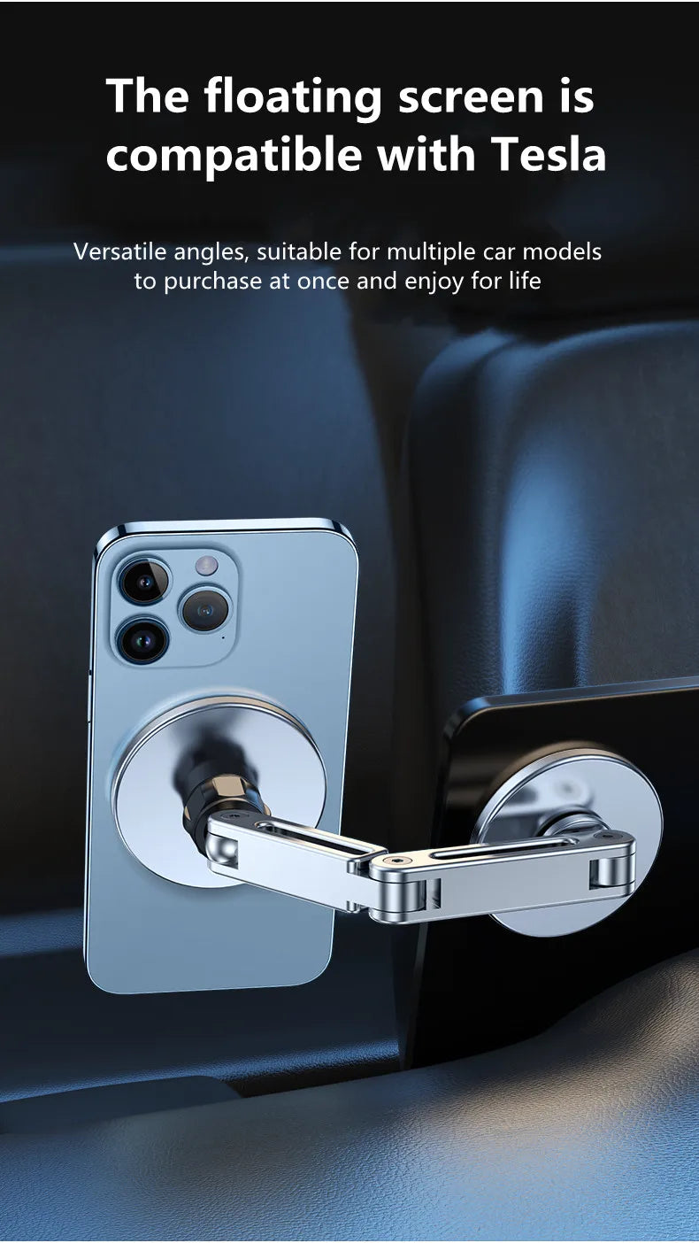 Magnetic Car Phone Holder Stand Magnet Car Mount GPS Smartphone Mobile Support In Car Bracket for Macsafe iPhone Samsung Xiaomi