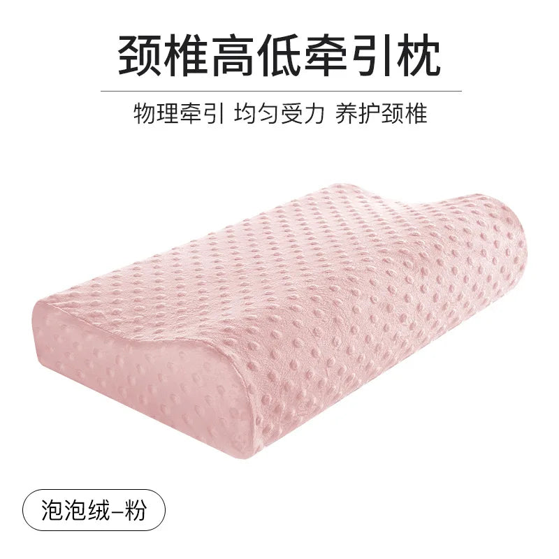 50*30cm Bamboo Fiber Pillow Slow Rebound Health Care Memory Foam Pillow Memory Foam Pillow Orthopedic Pillows Support NeckRelief 3