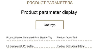 Pet Fish Toy Soft Plush Toy USB Charger Fish Cat 3D Simulation Dancing Wiggle Interaction Supplies Favors Cat Pet Chewing Toy