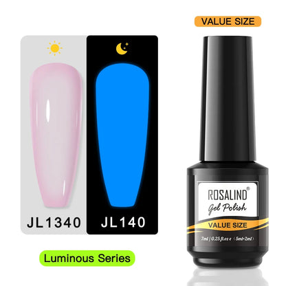 ROSALIND Gel Nail Polish Lamp All For Nails Art Manicure With Matt Base Top Coat Semi Permanant Gellak Nail Gel Polish Varnishes RAI-JL140