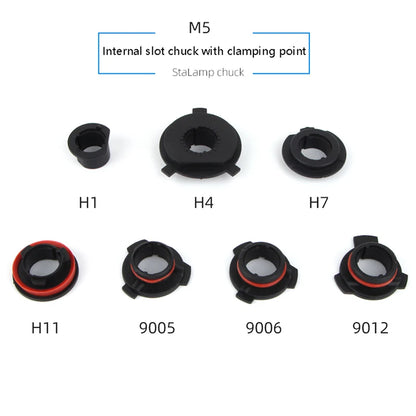 1Pcs Car LED Headlight Bulb Base Adapter Socket Holder 9006-HB4/9005-HB3/H11/H7/H4/H3/H1 Head Lamp Retainer Holder Clips