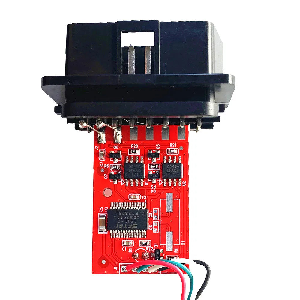 For VAG KKL Scanner Tool for VAG409 with FTDI FT232RL Chip/9241A Red PCB for vag 409 kkl OBD2 USB Interface Diagnostic Cable